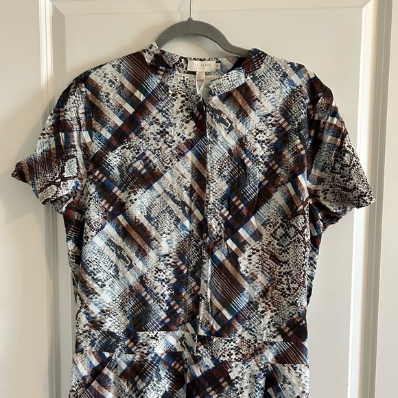 TED Baker Balay Wide Leg Printed Jumpsuit in Quartz - Picture 7 of 15